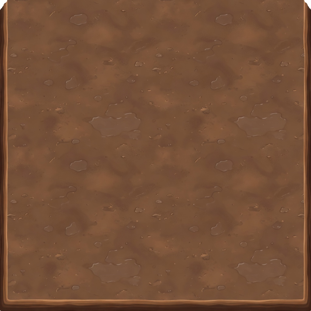 Damp Mud Floor Tile Texture (1 / 4)