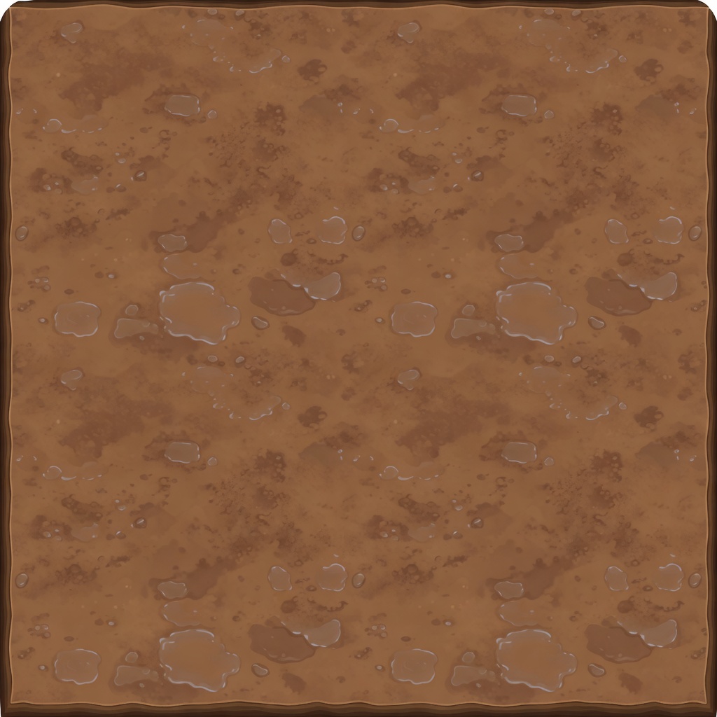Damp Mud Floor Tile Texture (4 / 4)