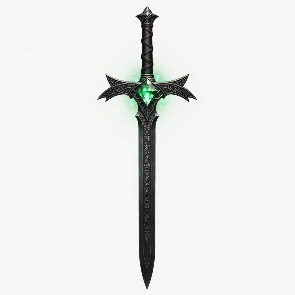 Greatsword Green Diamond Concept