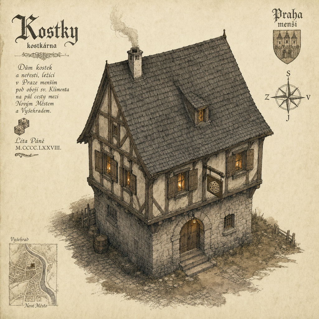 Dice Den - Hand-Drawn Cartography (2 / 4)