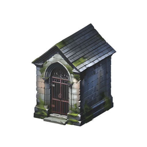 Stone Crypt Mausoleum