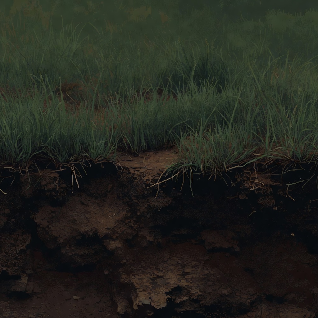 Grass-Dirt Tile Texture