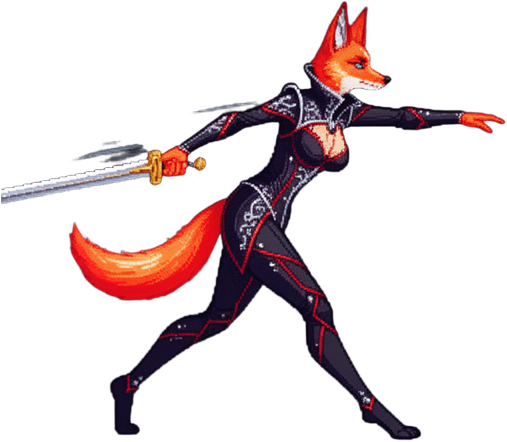 Fox Sword Attack