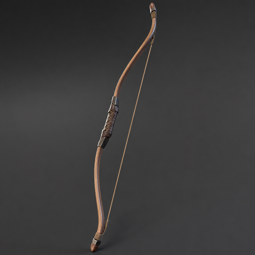 3D Wooden Bow