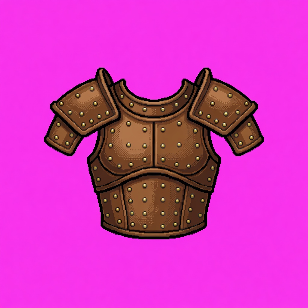 Armor - Leather (magenta bg)