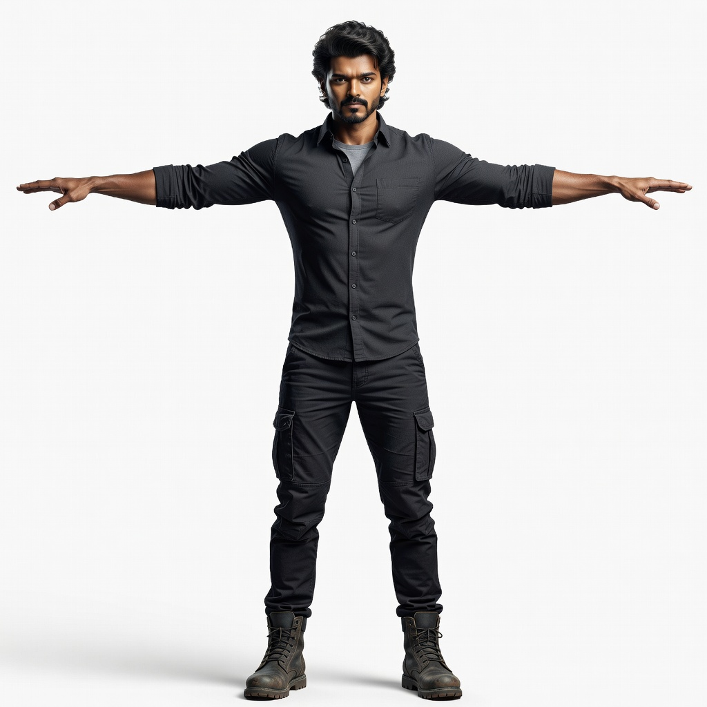 Thalapathy Vijay - T-Pose Concept