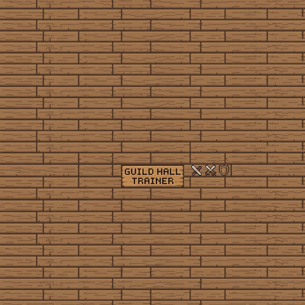 Trainer Wood Wall