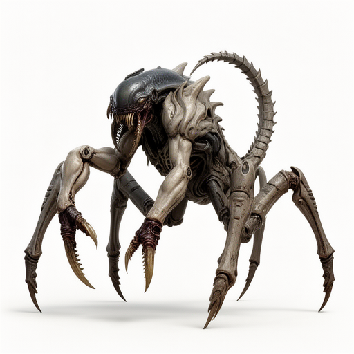 Biomechanical Mantis Beast