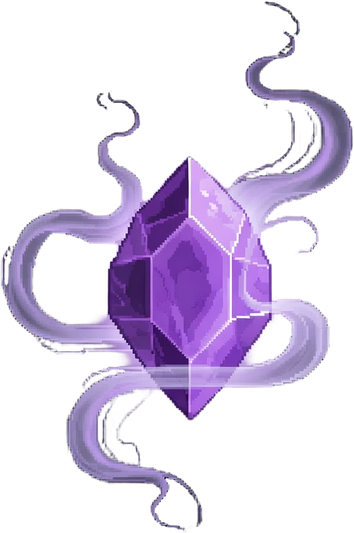 Spectral Amethyst Gem