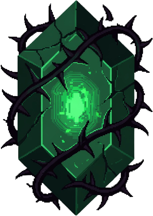 Cursed Emerald Gem