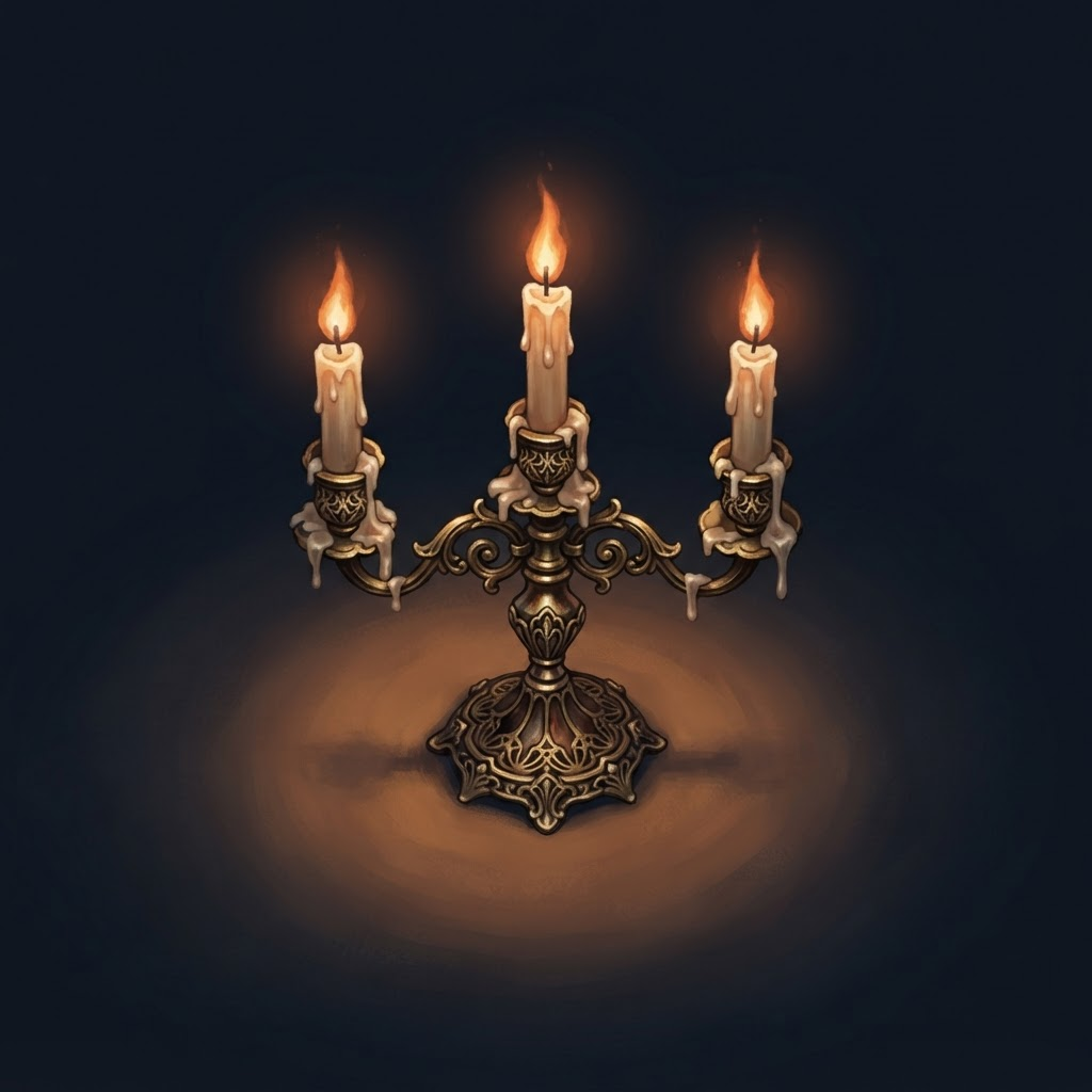 Brass Candlestick (1 / 2)