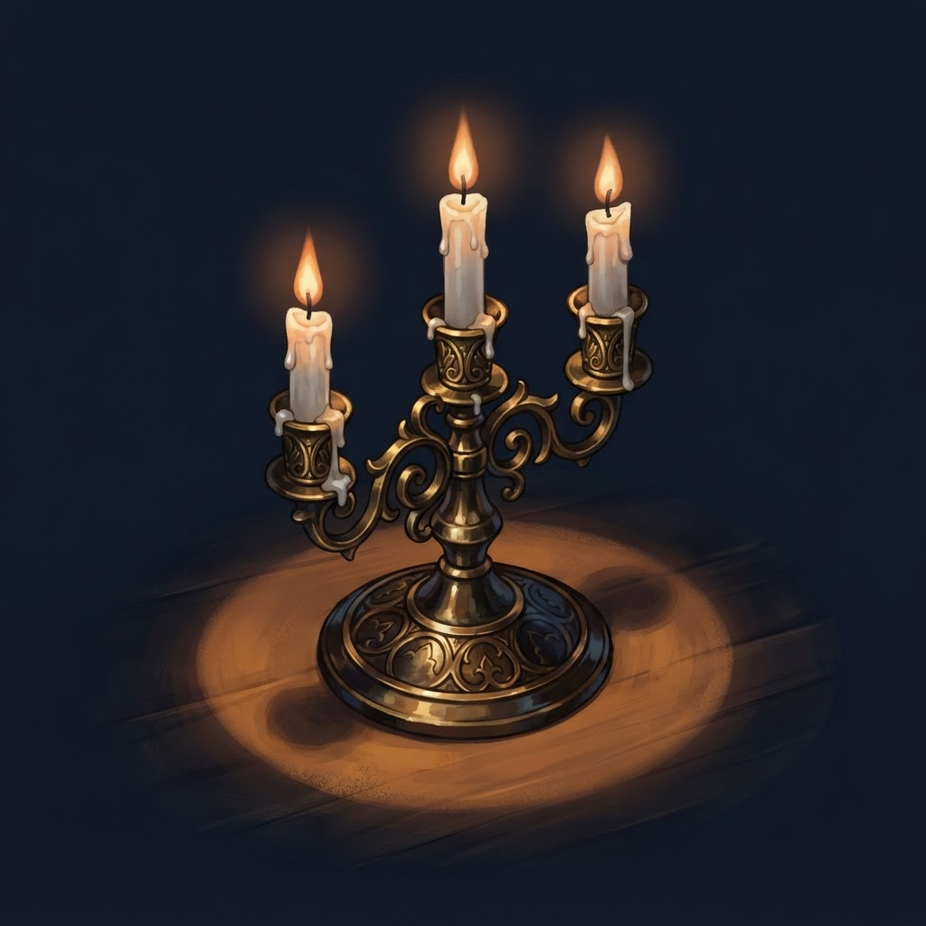 Brass Candlestick (2 / 2)