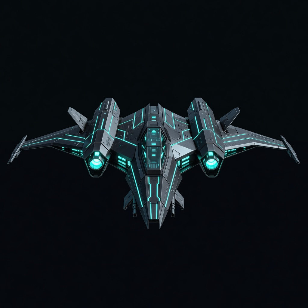 Sci-Fi Fighter Ship