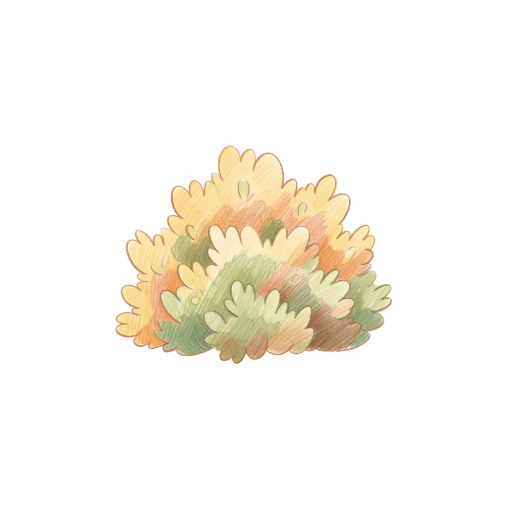 Hand-drawn bush obstacle (2 / 2)
