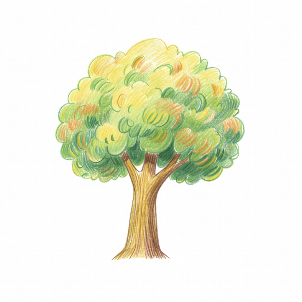 Hand-drawn tree obstacle (2 / 2)