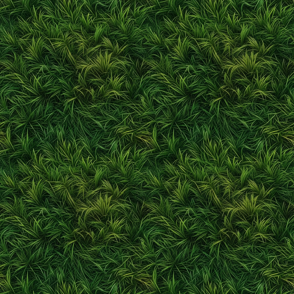 Lush Meadow Grass Texture