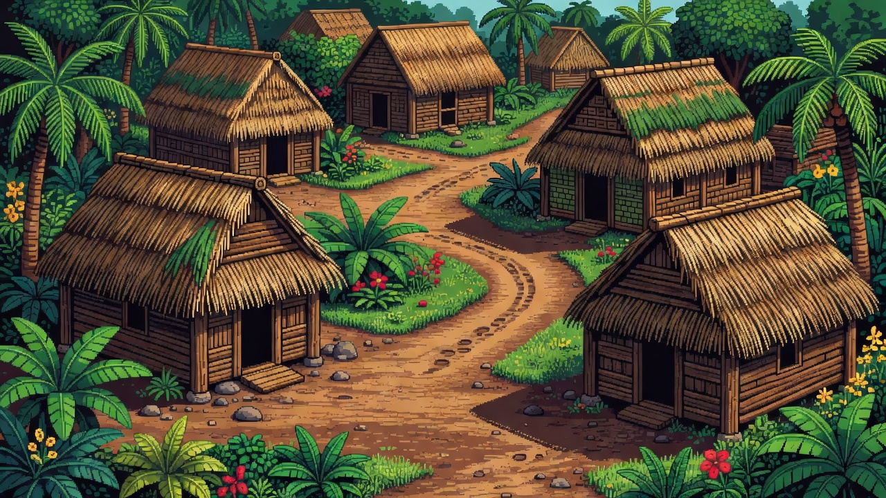 Mesoamerican Village Aldea