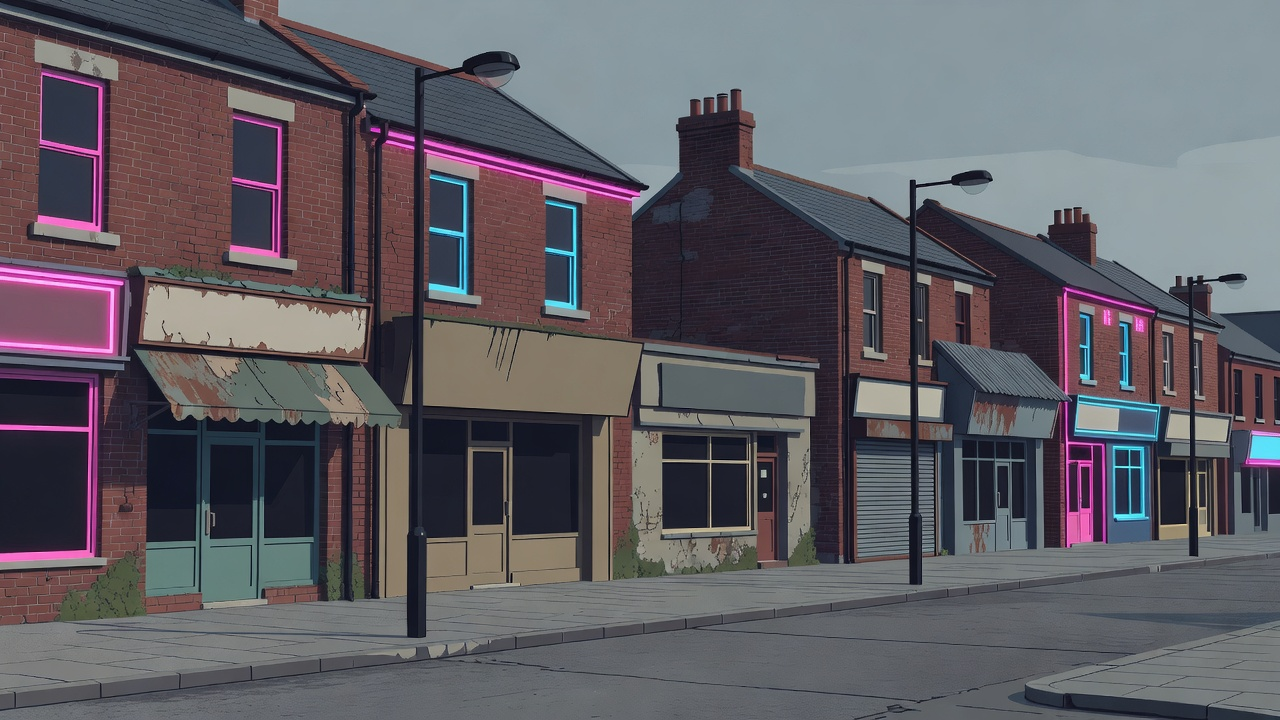 Clacton High Street Background