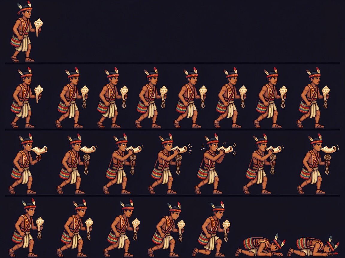 Chaski Messenger Sprite Sheet