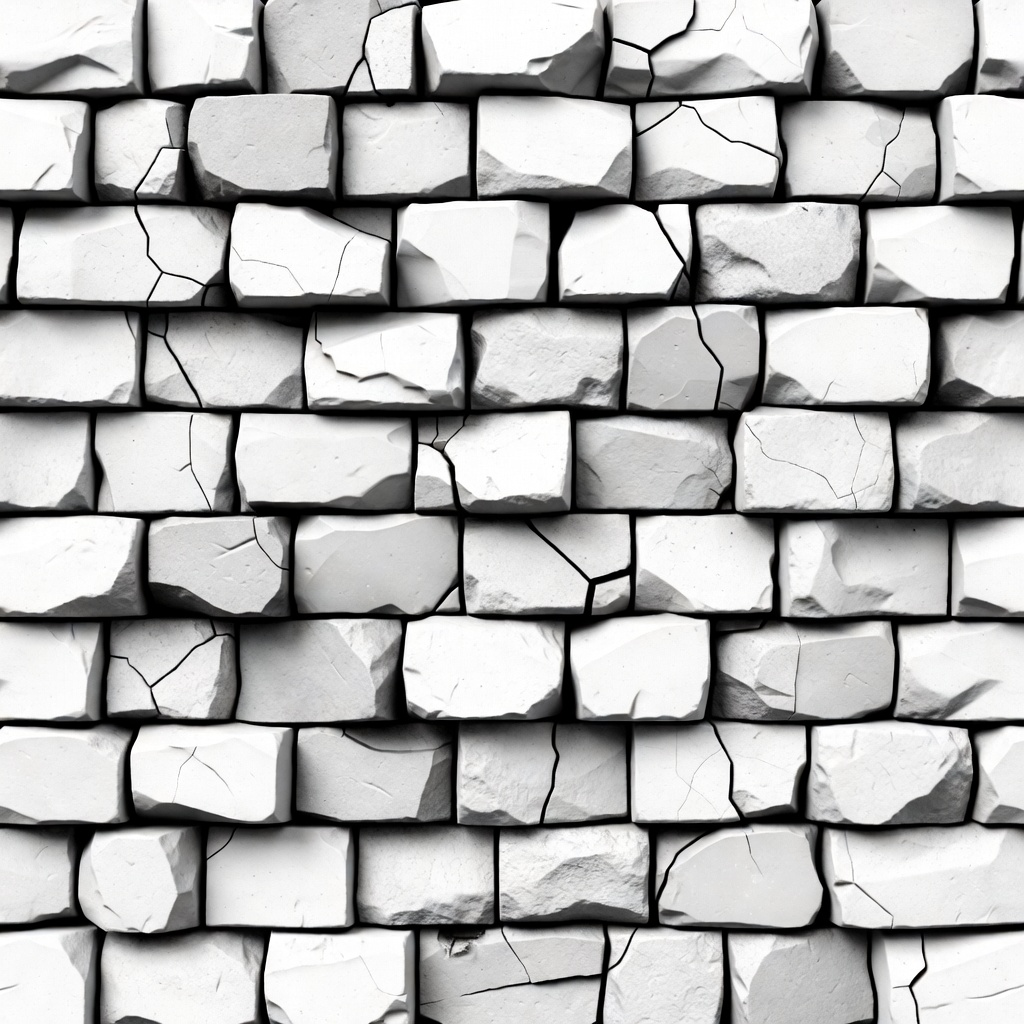 Stone Wall Height Map