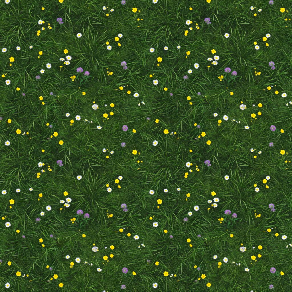 Wild Grass Meadow Texture