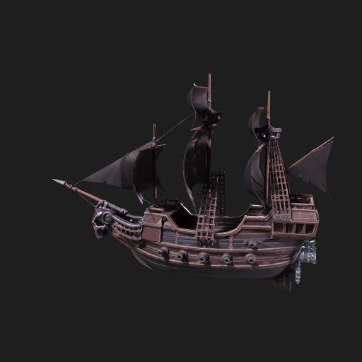 Pirate Galleon Airship