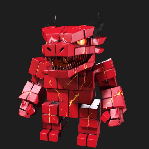 Rubrum - Red Fire Creature