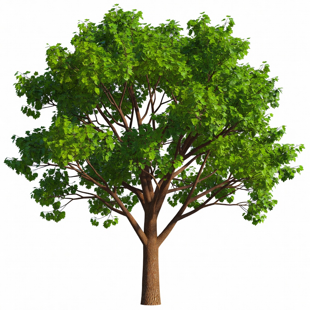 High Poly Tree Concept