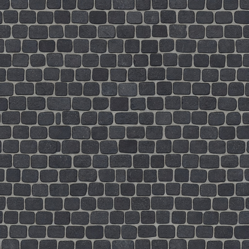 Dark Cobblestone Ground Texture