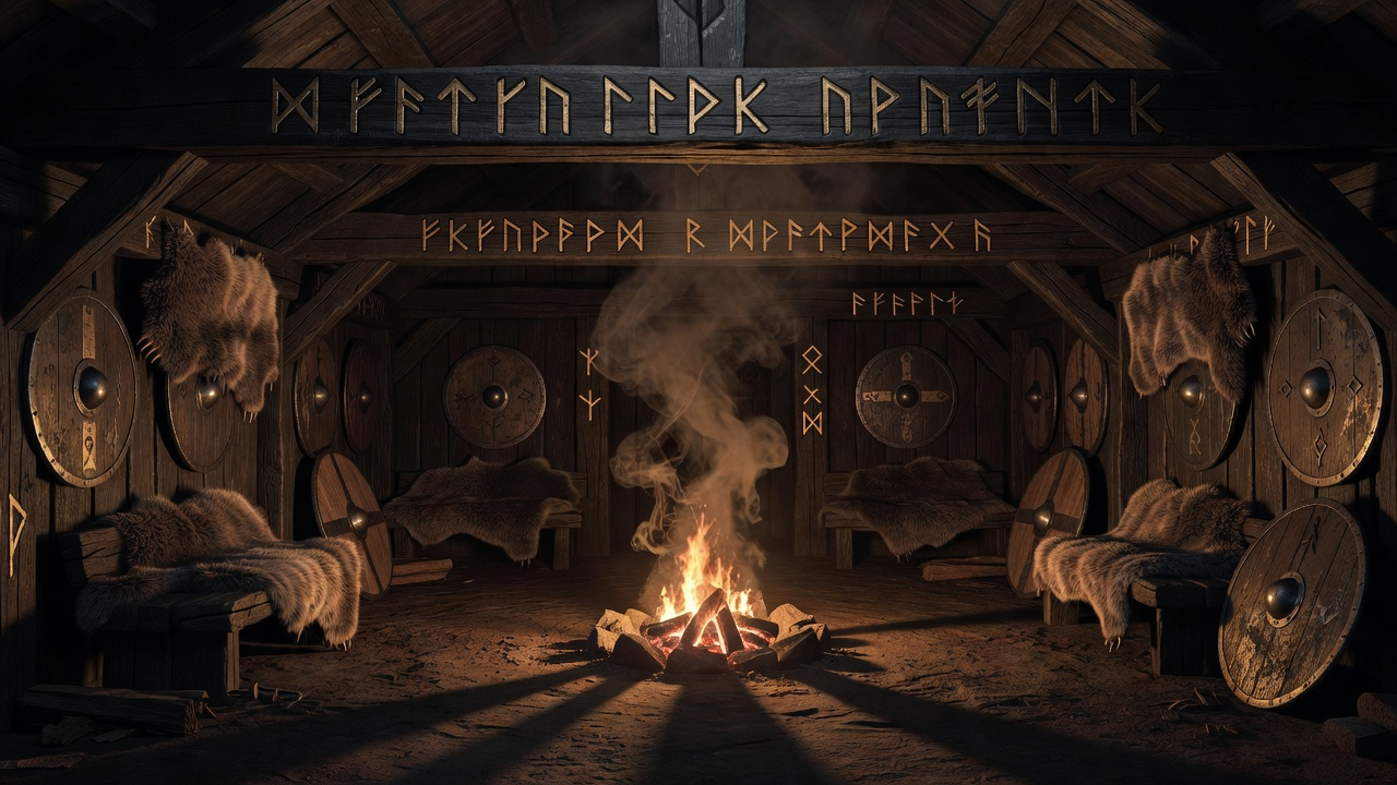 Norse Longhouse Interior