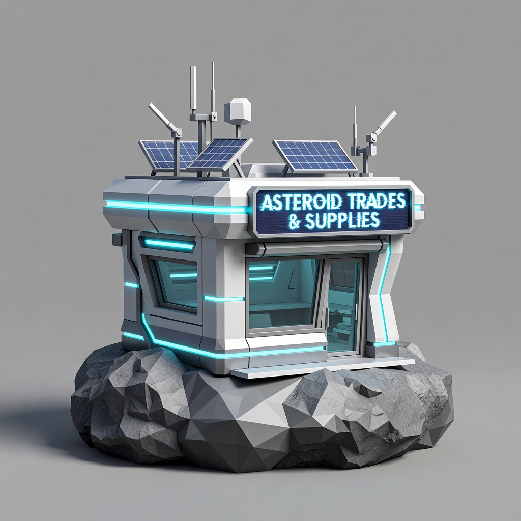 Space Shop Building Concept