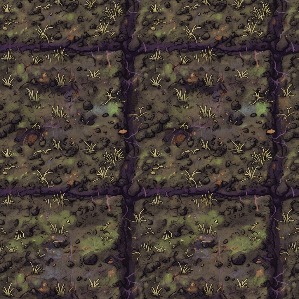 Hellbound Harvest - Tileable Farm Ground