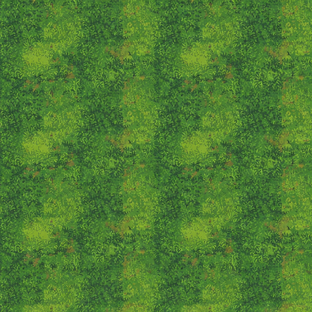 Grass Tile - Pixel Art Seamless