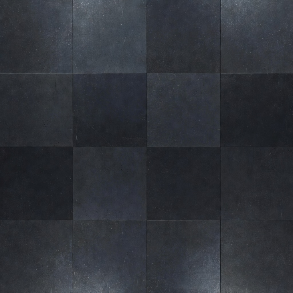 Dark Industrial Metal Floor