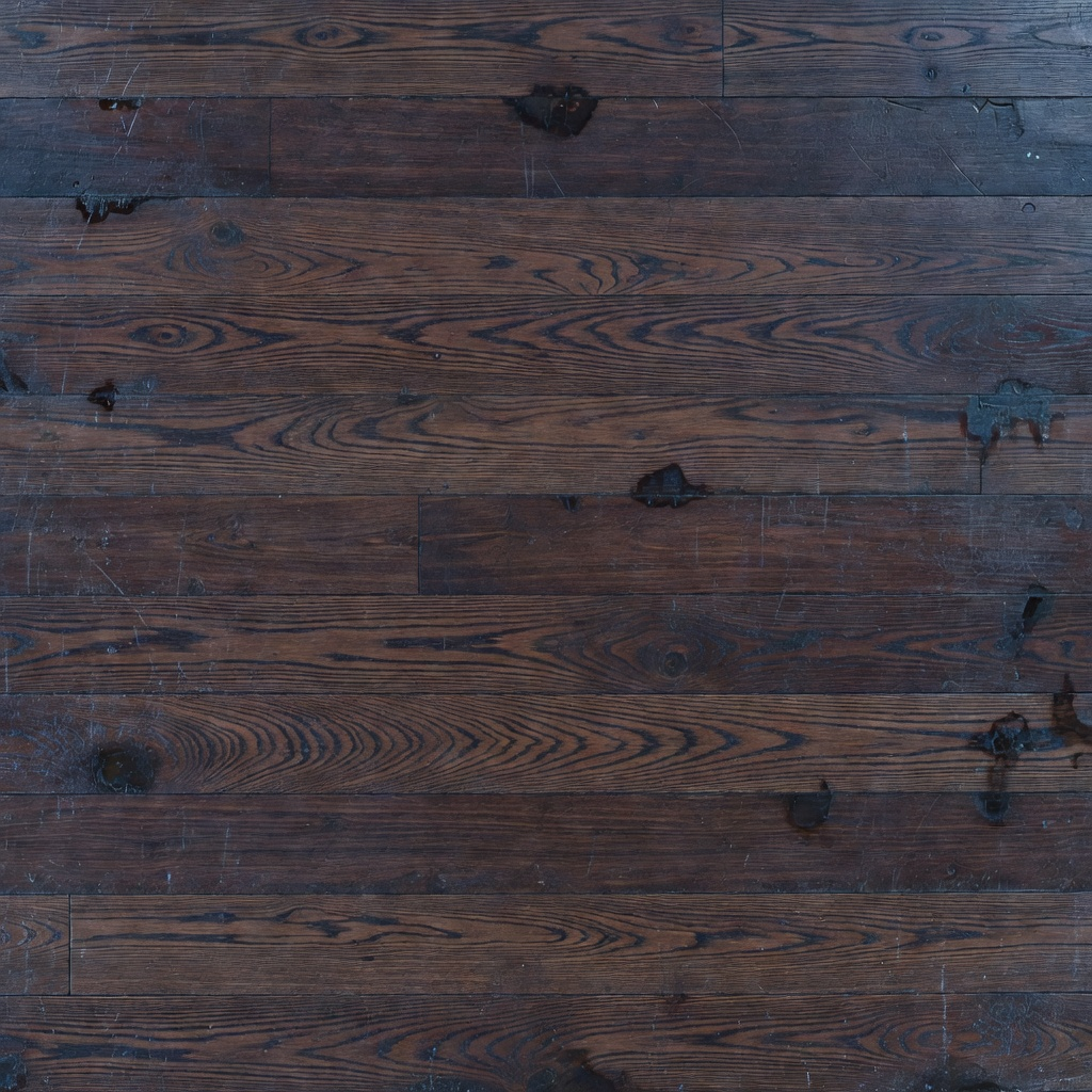 Worn Dark Resort Wood Floor