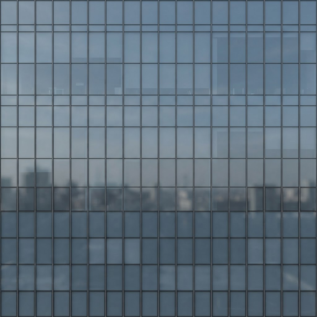 Image: Seamless tileable facade texture for a modern glas