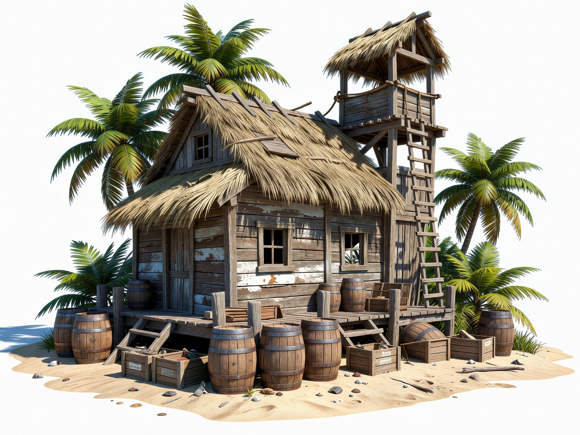 Pirate Outpost Building Concept