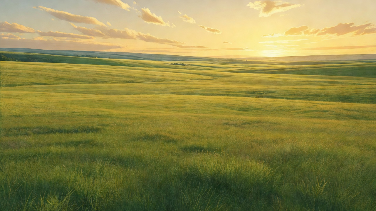 Meadow Landscape Backdrop