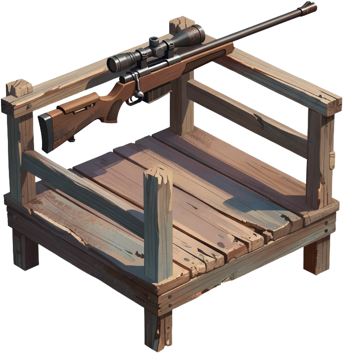Sniper Rifle Tower Platform