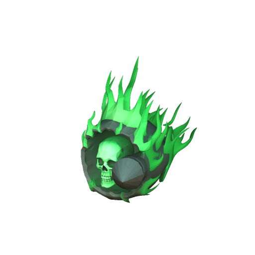 Necrotic Skull Projectile