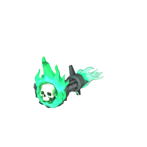 Emerald Skull Projectile