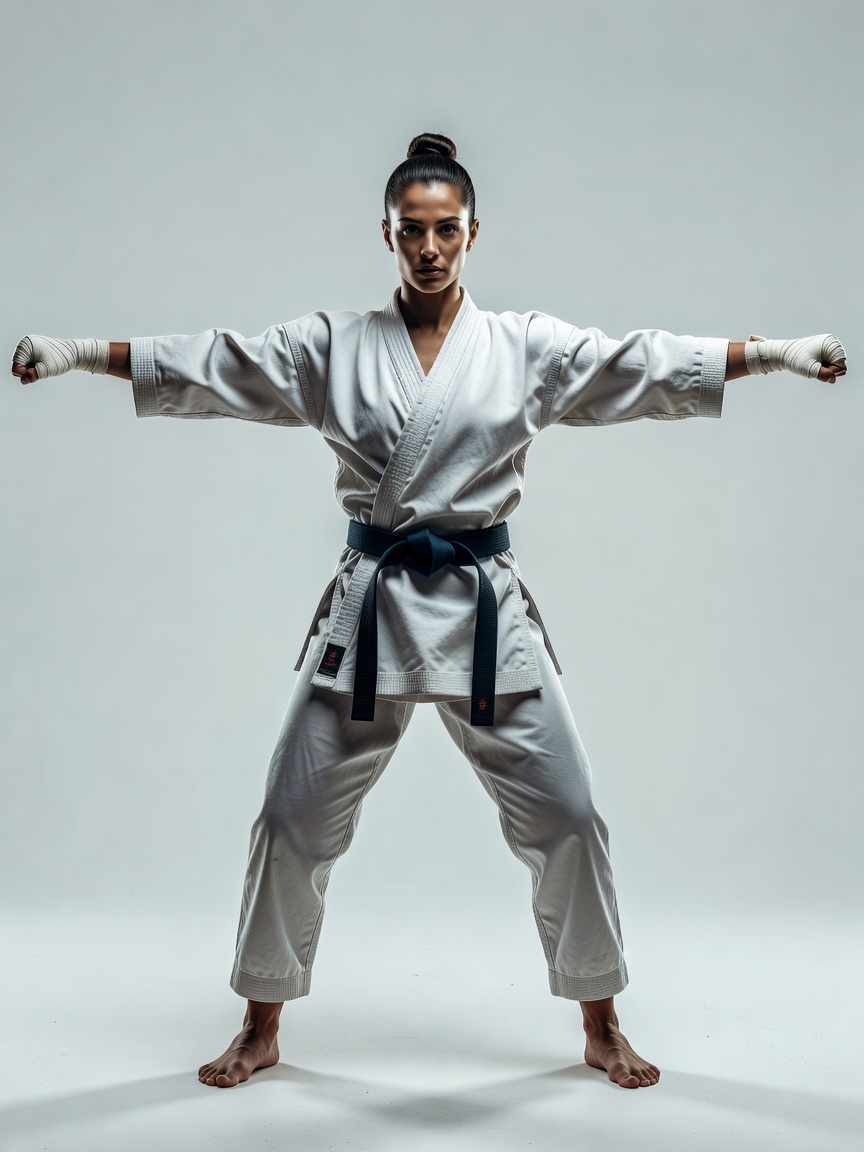 Karate Fighter Concept - Variant A (Realistic)