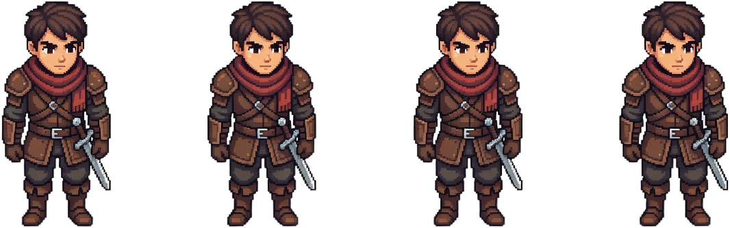Hero Idle Sprite Sheet