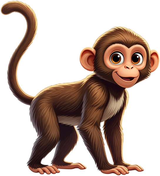 Monkey - Animals Hungry