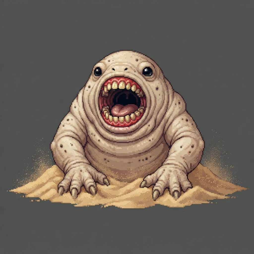 Grotesque Desert Character Sprite (2)