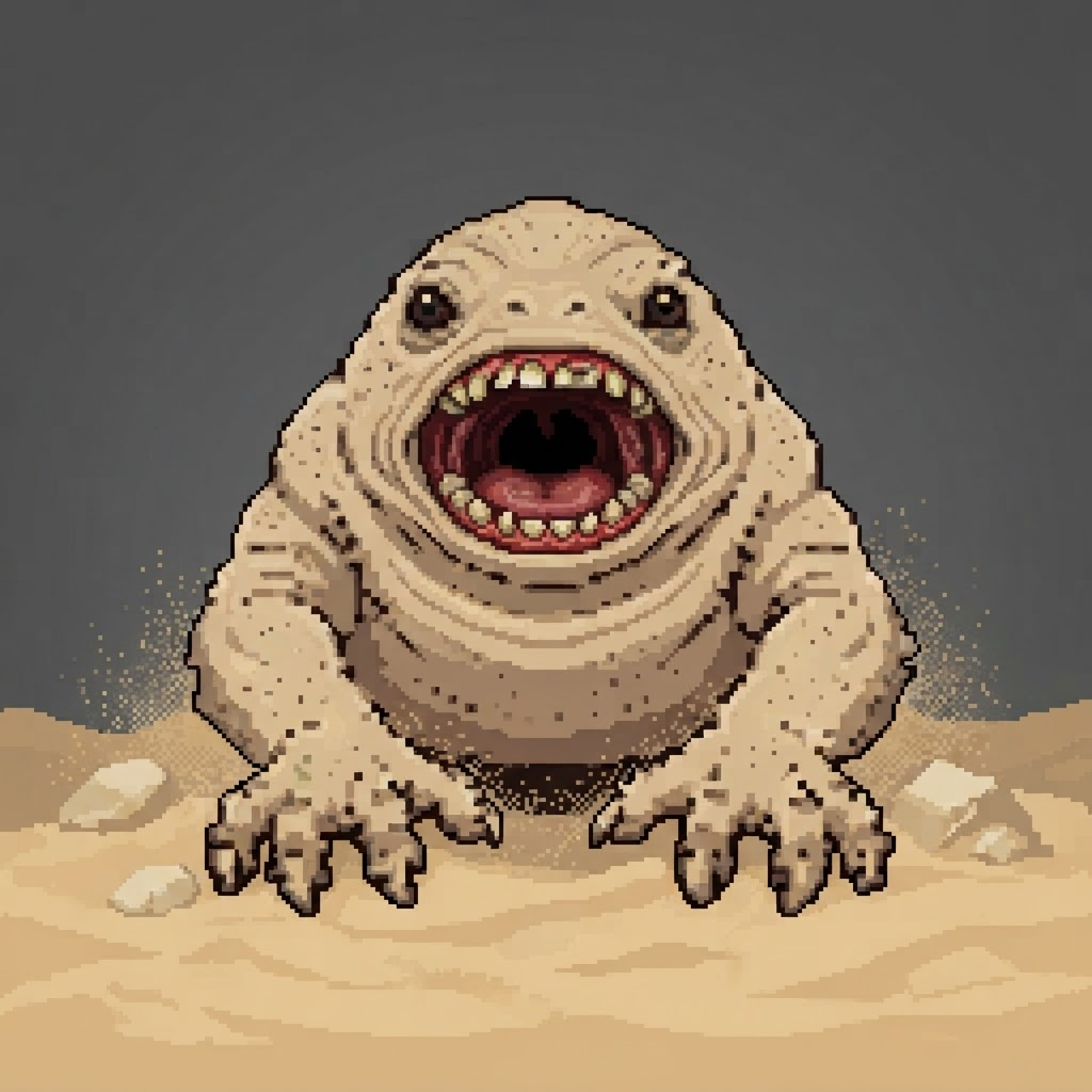 Grotesque Desert Character Sprite (3)