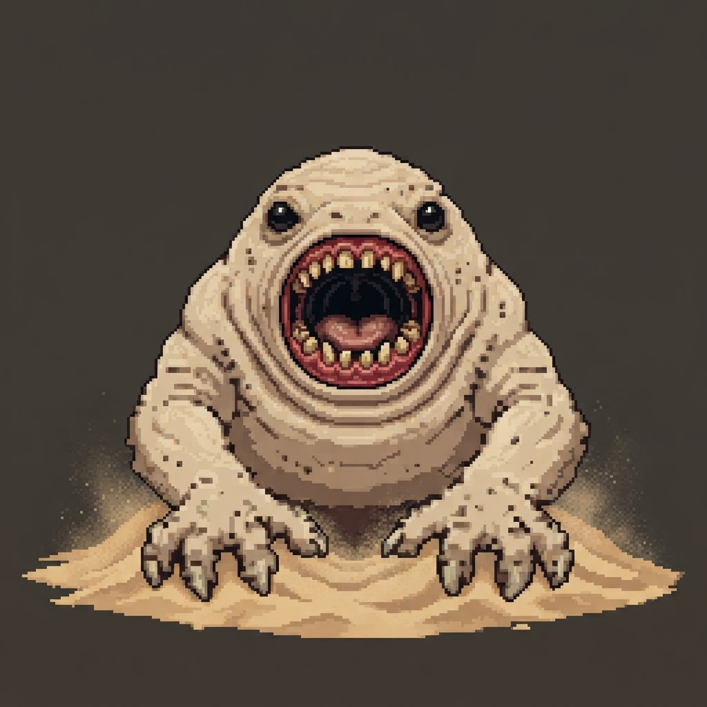 Grotesque Desert Character Sprite (4)