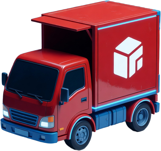 Parcel Sort - Red Truck Loading Gate
