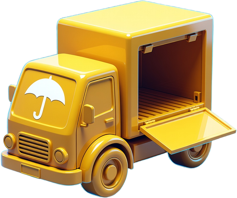 Parcel Sort - Yellow Truck Loading Gate
