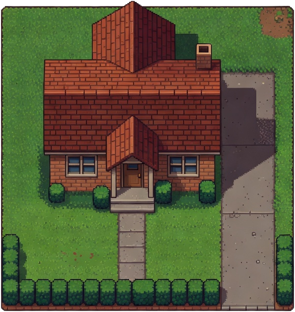 House 4 - Brick Split-Level with Rear Extension